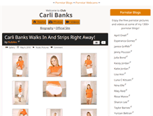 Tablet Screenshot of club-carlibanks.com